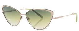Daniel Hechter Zonnebril Dhs232 Dames Cat-eye Cat. 3 Staal/glas Groen