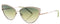 Daniel Hechter Zonnebril Dhs232 Dames Cat-eye Cat. 3 Staal/glas Groen