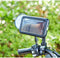 Telefoonhouder voor fiets - Tot 7 inch - Bescherming tegen water - Zwart