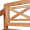 vidaXL - Stoelen - Batavia - 2 - st - massief - mahoniehout - lichtbruin
