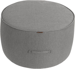 Lanterfant All weather poef Max - Aluminium - Antraciet - Aluminium - Antraciet - Weerbestendig