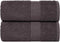 vidaXL - Gastendoekjes - 2 - st - 30x50cm - 360g/m² - 100% - katoen - antracietkleurig