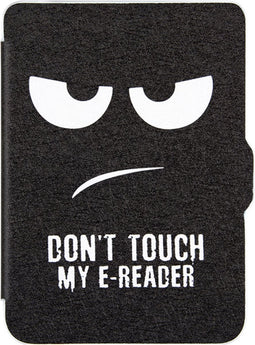 Hoesje geschikt voor Kobo Clara HD E-reader - iMoshion Design Bookcase - Don't Touch