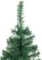 vidaXL - Kunstkerstboom - hoek - 150 - cm - PVC - groen