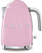 Smeg KLF03PKEU - Waterkoker - 1,7L 2400W - Roze