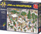 JvH - The Christmas Tree Market - 2000 puzzelstukjes - Multicolor