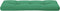 vidaXL - Palletkussen - 120x40x12 - cm - stof - groen
