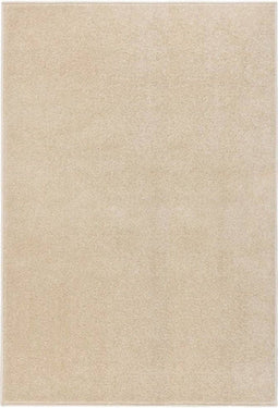 vidaXL - Vloerkleed - kortpolig - 200x290 - cm - beige