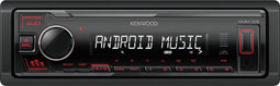 Kenwood KMM-105RY - Autoradio - 50 W - Zwart