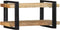 vidaXL - Wandschap - 70x33x35 - cm - massief - ruw - mangohout