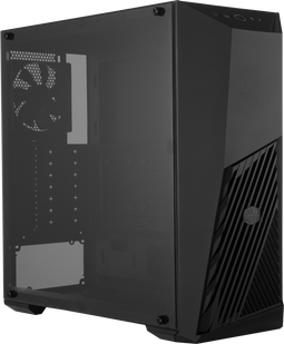 Cooler Master MasterBox K501L - Midi Tower - 1x 120 mm ventilator - Zwart