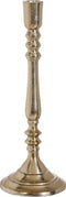 House of Seasons Rocco Kandelaar - H32,5 x Ø11,5 cm - Aluminium - Goud