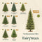 Kunstkerstboom - Nordmann Slim (FT05) - 180 cm - realistische PVC/PE-takken - handgemaakte essenhouten standaard
