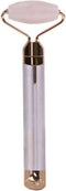 Finishing Touch Flawless Contour Rozenkwarts Gezichtsmassageroller - 2 opzetstukken - inclusief batterij