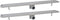 vidaXL - Doucheafvoer - 2 - st - rechthoekig - 930x140 - mm - roestvrij - staal
