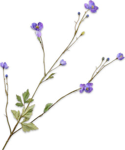 Silk-ka Kunstbloem-Zijden Bloem Bloesem Tak Lila 99 cm Voordeelaanbod Per 2 Stuks