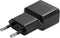 Grab 'n Go 2.4A/12W USB-A Thuislader - Snelle lader met QC 2.0 - Zwart