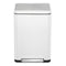 EKO X-Cube - Pedaalemmer 45L - Soft Close Fingerprintproof - Wit