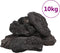 vidaXL - Lavastenen - 10 - kg - 10-30 - cm - zwart