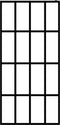 vidaXL - Inloopdouchewand - 90x195 - cm - mat - gehard - glas