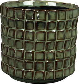 Ter Steege Bloempot Groen D 13 cm H 12 cm