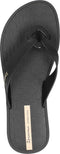 Ipanema Nexo - Slippers Dames - Comfortabele brede banden - Zwart - Maat 39