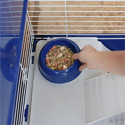 Ferplast Barn 100 - Knaagdierkooi - Grijs - 96 x 57 x 73 cm