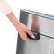 Brabantia Touch Bin Recycle - Prullenbak 10+23 l - Afvalscheiding - Matt Steel