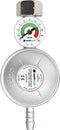 Cellfast Gasregelaar 52-506 - Aansluitset met manometer - Voor propaan-butaan - Oranje (2 stuks)