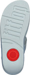FitFlop Lulu Shimmer Lux - Dames teenslipper - Anatomisch voetbed - Licht blauw - Maat 38