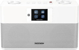 Kenwood CR-ST85DAB - DAB+ Radio - Bluetooth 5.4 en 6 cm IPS kleurendisplay - Wit