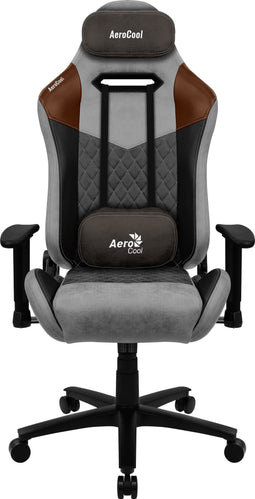 Aerocool DUKE AeroSuede - Universele gamestoel - Max gewicht 150 kg - Zwart