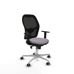 Piqueras y Crespo 1D086G0 - Bureaustoel - Hoogteverstelbaar met armleuning - Grijs