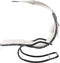Feel Furniture - Hangende schommel ligstoel met parasol - Beige