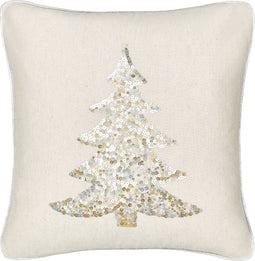 CLEYERA - Sierkussen - Beige - Katoen