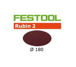 Festool Schuurpapier Rubin 2 STF D180/0 P120 RU2/50 (50 stuks)