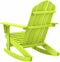 vidaXL - Schommelstoel - Adirondack - massief - vurenhout - groen
