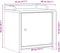 vidaXL - Gangbankje - SANDNES - wit - 45x40x50 - cm - massief - grenenhout