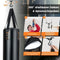Coast Bokszak Set - 4-in-1 Hangende Punching Bag - 12OZ Bokshandschoenen - Zwart