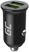 Green Cell PowerRide Nano - Auto Oplader 36W - 2x USB type-A - Ultra Charge - Zwart