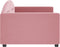 vidaXL - Slaapbank - 90x200 - cm - fluweel - roze