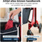 Medzone Fortis - Rollator Lichtgewicht Opvouwbaar - Zitfunctie Rugleuning Stokhouder - Rood
