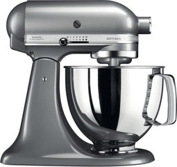KitchenAid Artisan 5KSM125 - Keukenmachine - 300W - 4,8L - Contour zilver