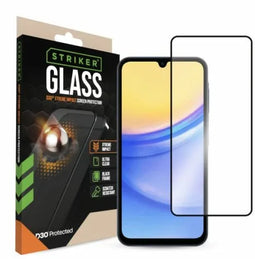 Striker - Samsung Galaxy A15 - Screenprotector - 9H gehard glas