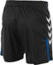 hummel Aarhus Shorts - Sportbroek Kids - Sneldrogend - Zwart/Blauw