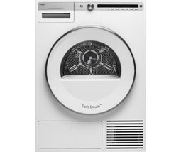 Asko T408HD.W - Warmtepompdroger 8 kg A+++ - Butterfly™ Drying Soft Drum™ - Wit