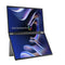 ASUS ZenScreen Duo OLED MQ149CD - Duo USB-C Monitoren - 14 Inch - 100% DCI-P3 - Zilver
