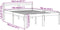 vidaXL - Seniorenbed - massief - grenenhout - wasbruin - 140x190 - cm