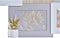 Fotolijsten DKD Home Decor Love Home Hout Bloem Natuurlijk (46 x 3 x 39 cm) (2 Stuks)