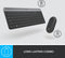 Logitech MK470 - Draadloos Toetsenbord en Muis - Compact en Elegant - Grafiet